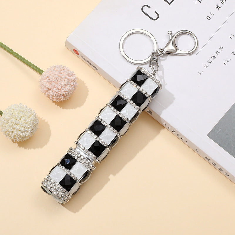Wholesale Diamond 10ml perfume keychain